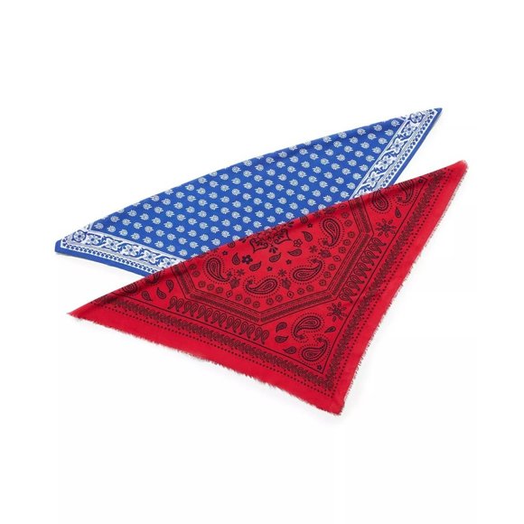 STEVE MADDEN 2-Pk. Printed Cotton Bandanas - Picture 7 of 7